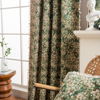 Vintage Floral Curtain 150cm Wide