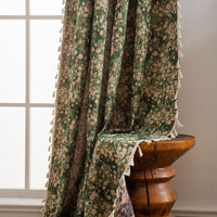 Vintage Floral Curtain 150cm Wide
