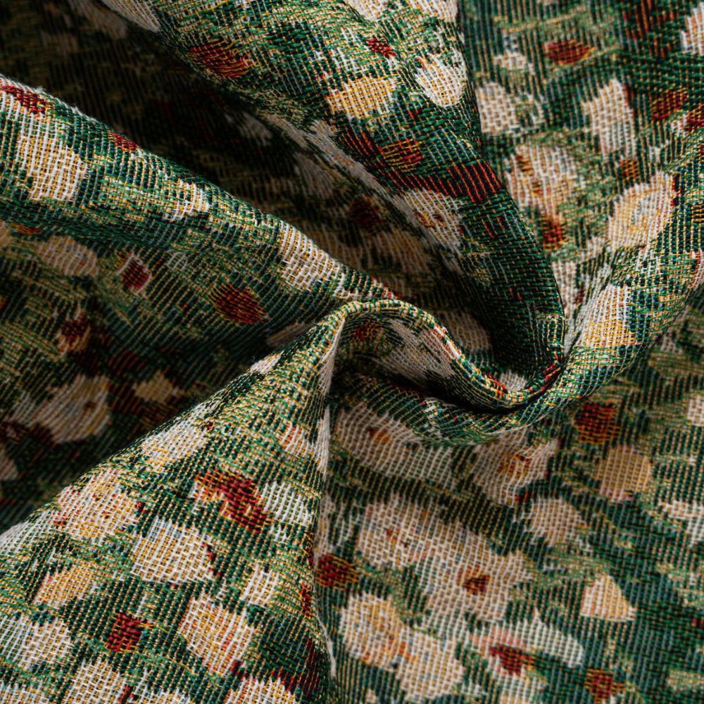 Vintage Floral Curtain 150cm Wide