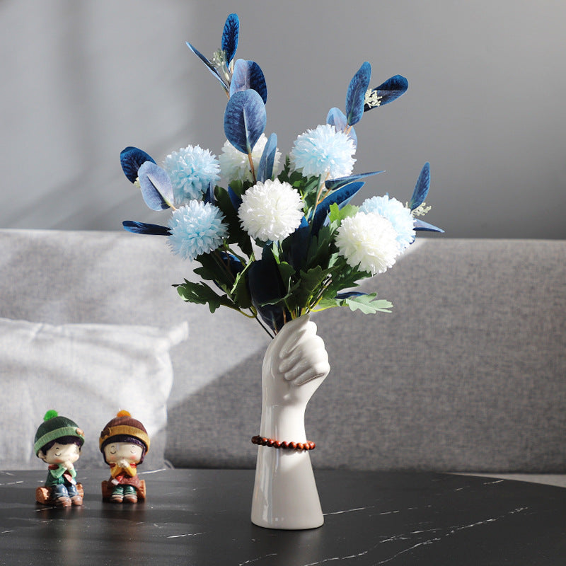 Slim Ceramic Bud Vase 23.5cm