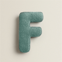 Alphabet Letter Fleece Cushion