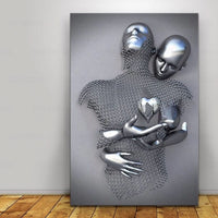 Abstract Figures Canvas 70cm