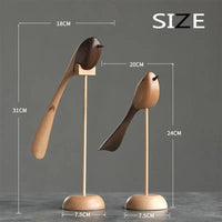 Danish Carved Wooden Bird