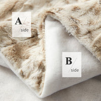 Leopard Print Soft Throw