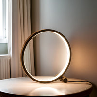Halo Ring USB Table Lamp 25cm