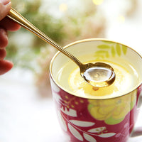 Floral Teaspoon Set of Eight