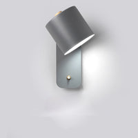 Metal Wall Light with Switch 23cm