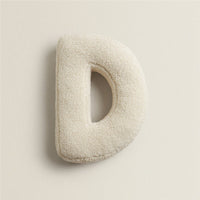 Alphabet Letter Fleece Cushion