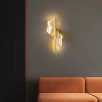 Glass Candelabra Wall Light 30cm