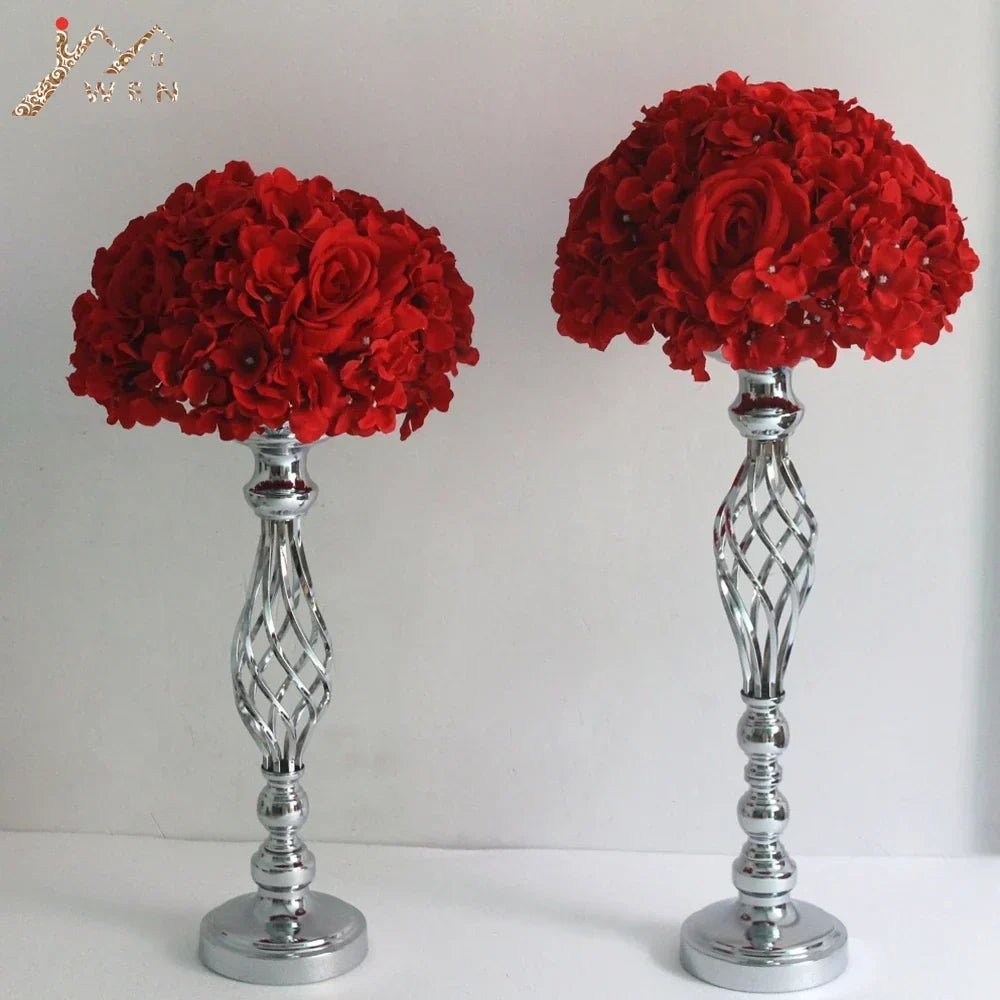 Floral Metal Candelabra 40cm to 60cm