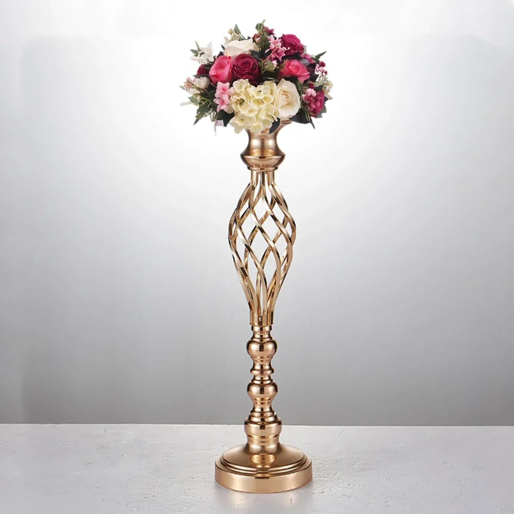 Floral Metal Candelabra 40cm to 60cm