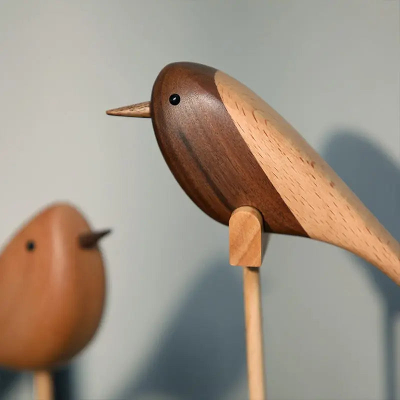 Danish Carved Wooden Bird