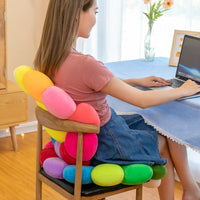 Sunflower Plush Seat Cushion
