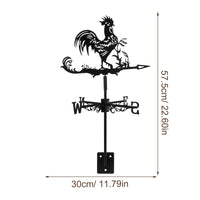 Iron Rooster Weather Vane 57cm