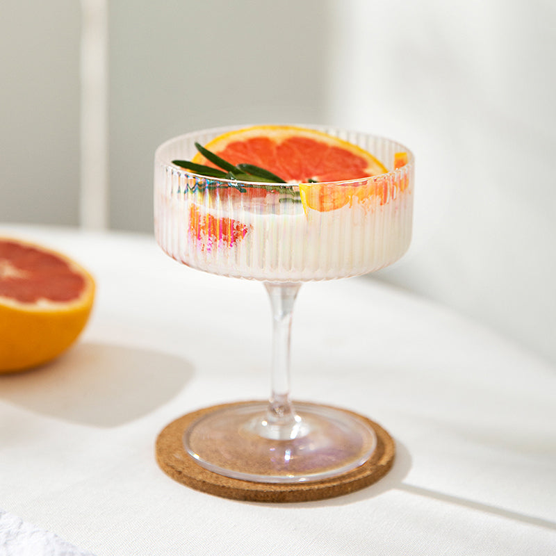 Lead-Free Crystal Coupe Glass 300ml