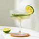 Lead-Free Crystal Coupe Glass 300ml