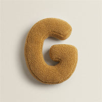 Alphabet Letter Fleece Cushion