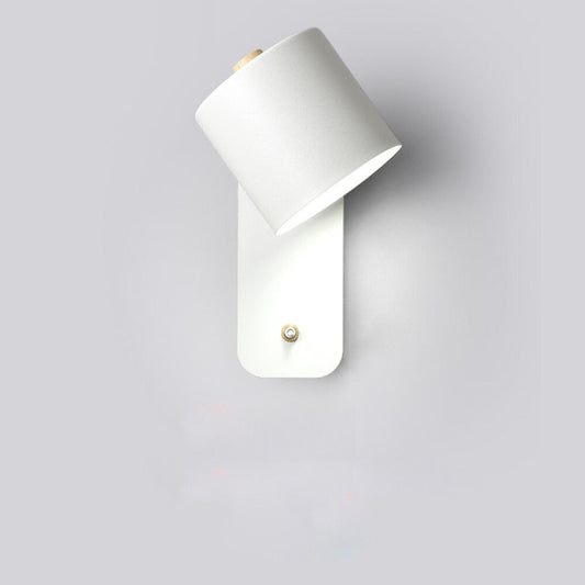 Metal Wall Light with Switch 23cm