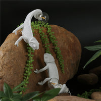 Resin Lizard Table Lamp 19cm
