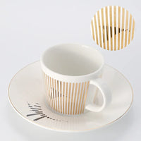 Anamorphic Mirror Mug and Coaster