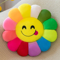 Sunflower Plush Seat Cushion