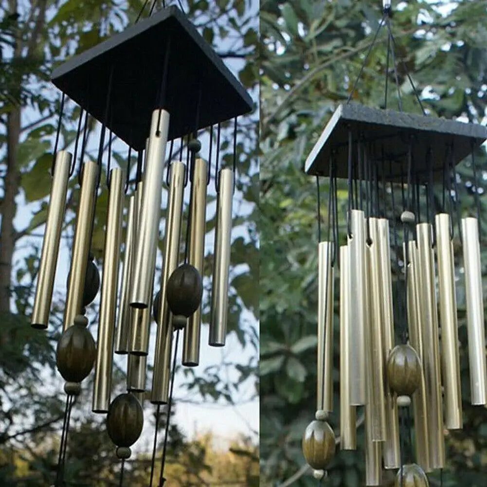Copper-Tone Steel Wind Chime 60cm