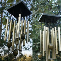 Copper-Tone Steel Wind Chime 60cm