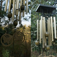 Copper-Tone Steel Wind Chime 60cm