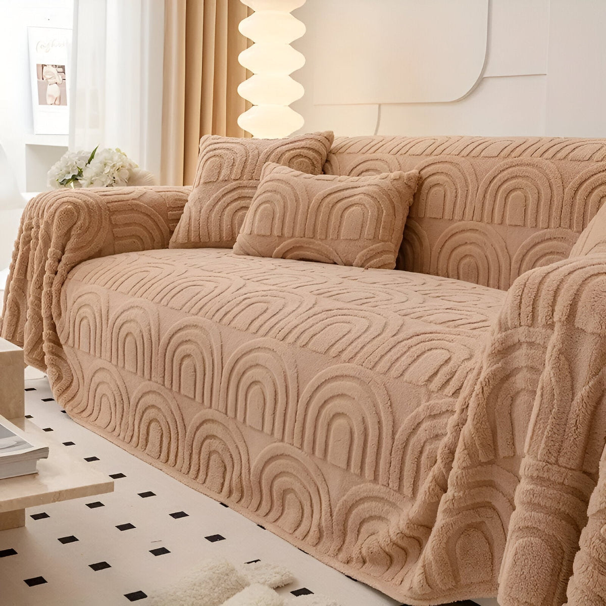 ArchPlush Jacquard Stretch Sofa Cover