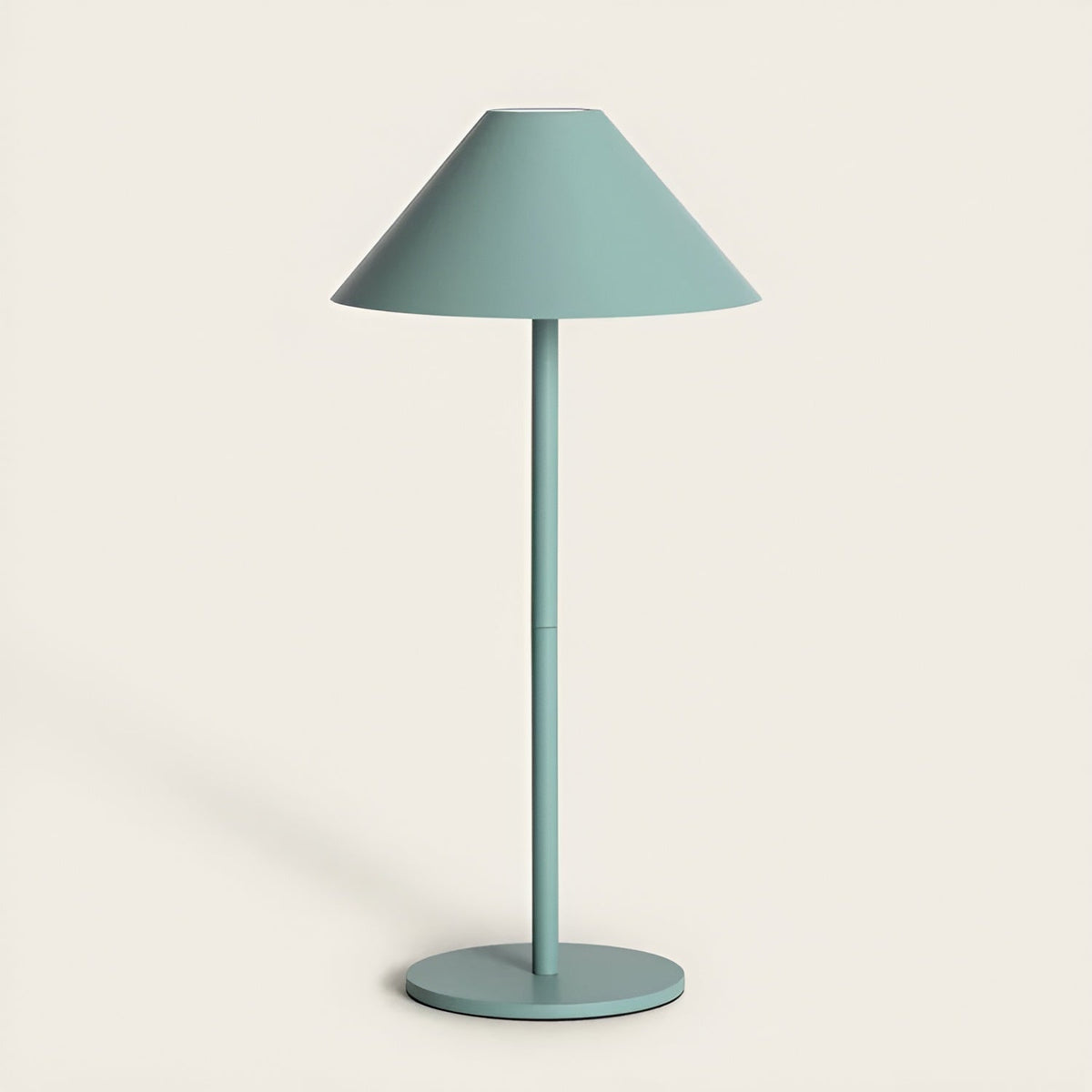LumiLuxe Cordless Cone Table Lamp