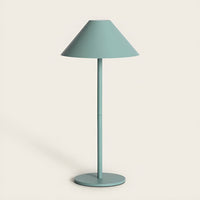 LumiLuxe Cordless Cone Table Lamp