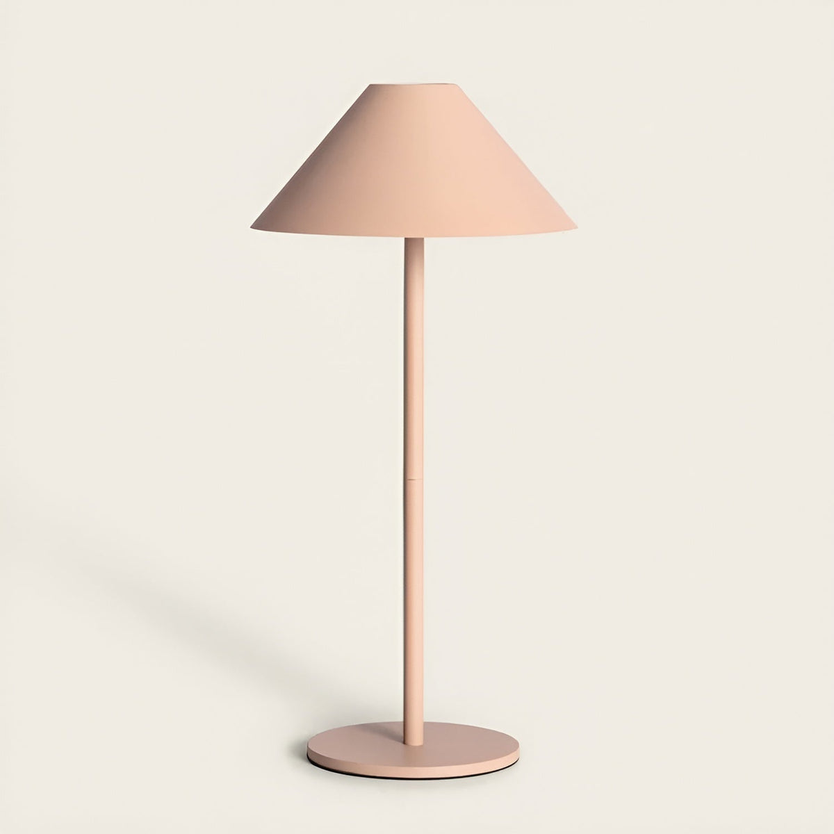 LumiLuxe Cordless Cone Table Lamp