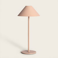 LumiLuxe Cordless Cone Table Lamp