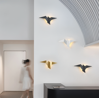 Folded Bird Wall Light 34cm