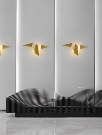 Folded Bird Wall Light 34cm