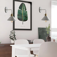 Retro Cone Metal Wall Light 22cm