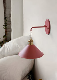 Retro Cone Metal Wall Light 22cm