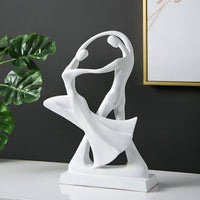 Dancing Couple Resin Sculpture 28cm