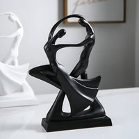 Dancing Couple Resin Sculpture 28cm