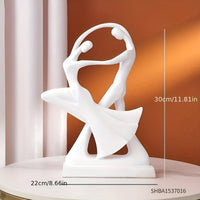 Dancing Couple Resin Sculpture 28cm