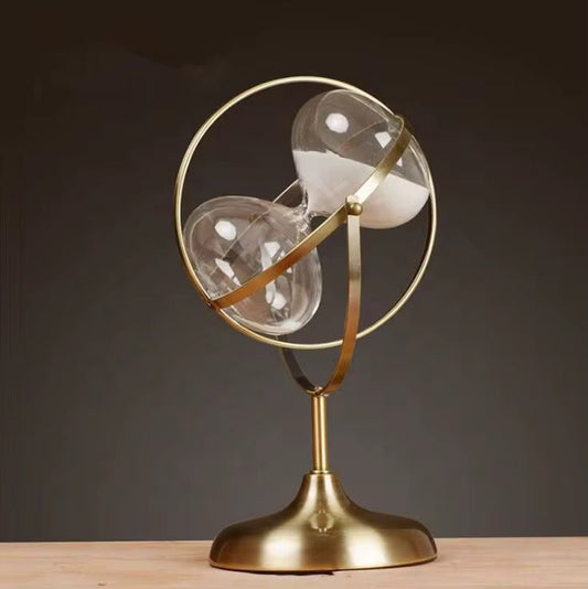 Large Glass Sand Timer, 30 Minute