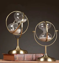 Large Glass Sand Timer, 30 Minute