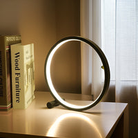 Halo Ring USB Table Lamp 25cm