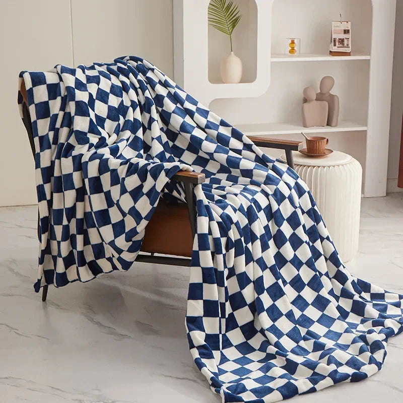 Checkerboard Throw Blanket