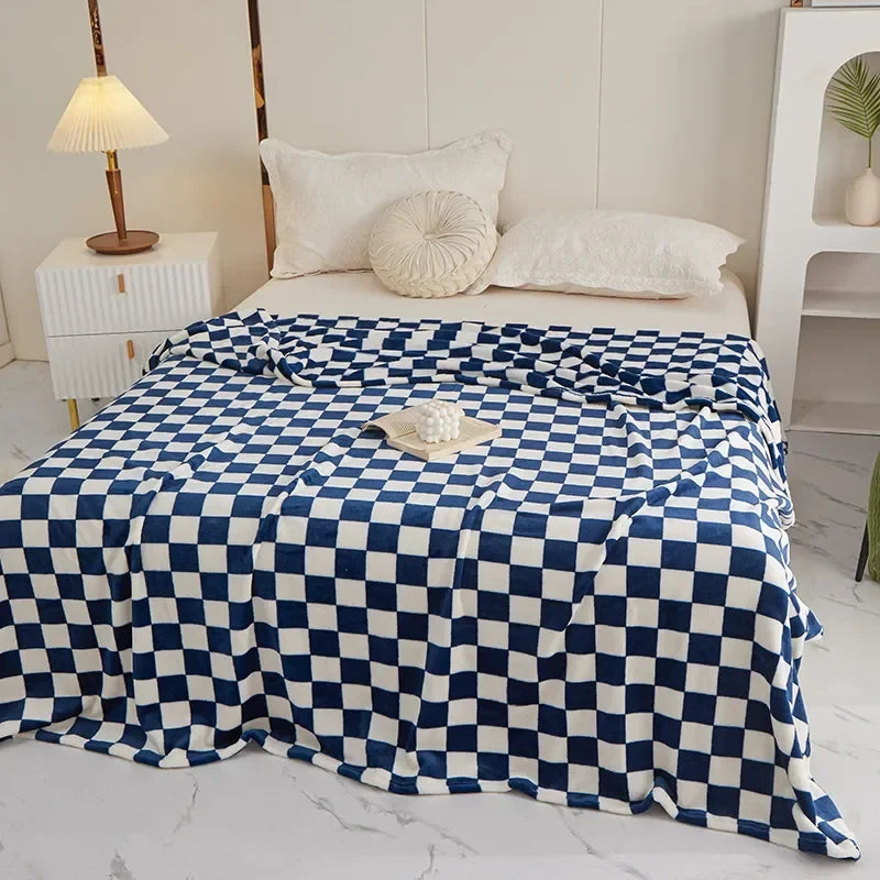 Checkerboard Throw Blanket