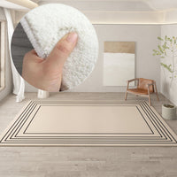 Irregular Plush Shaped Rug