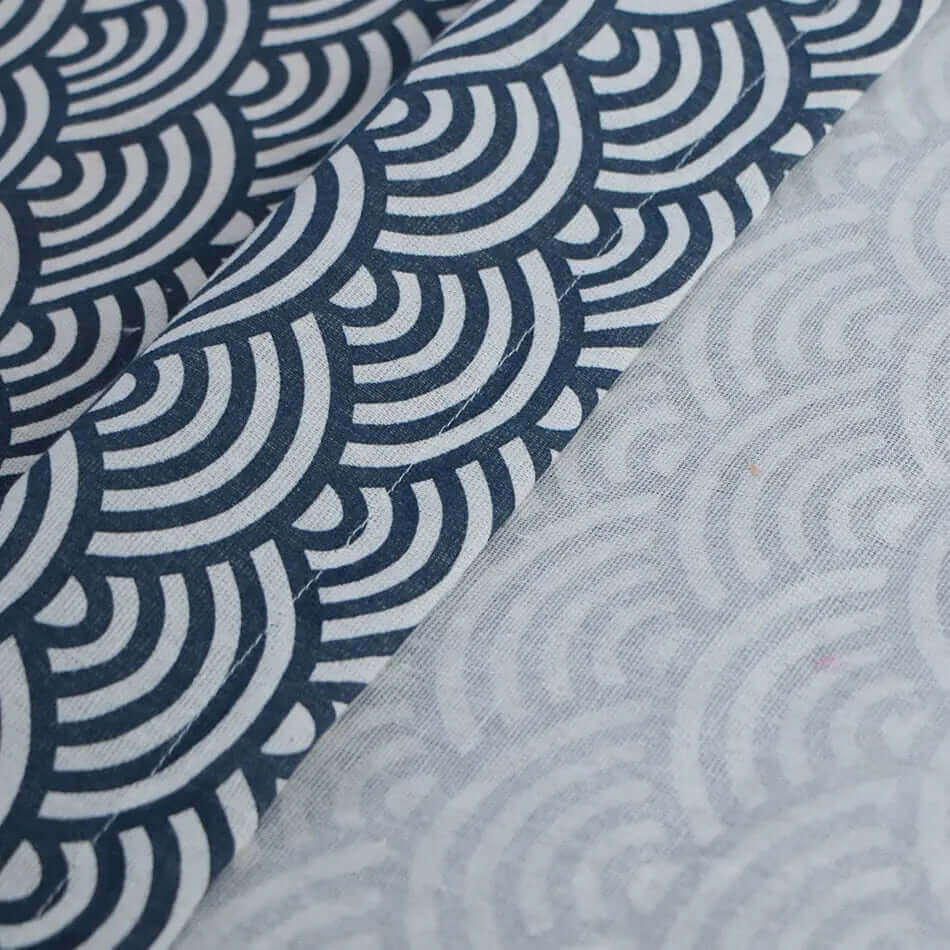 Japanese Print Linen Tablecloth