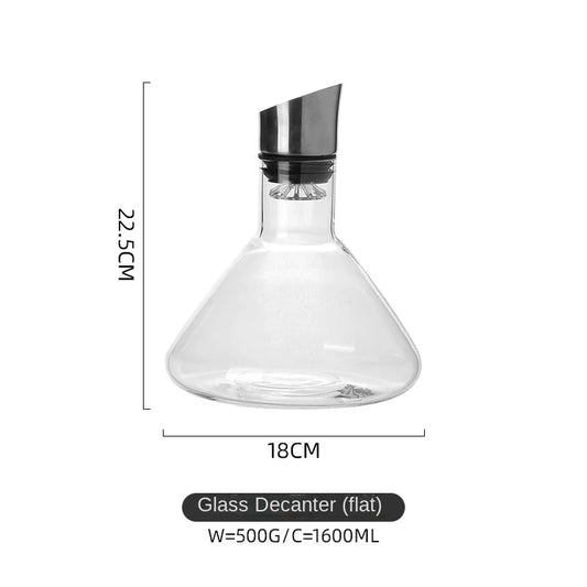 Mountain Crystal Wine Decanter