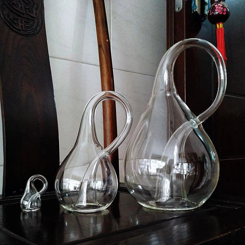 Klein Bottle Glass Sculpture