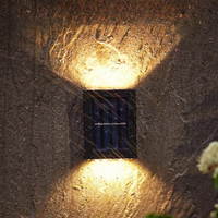 Wireless Solar Wall Lights, Pair